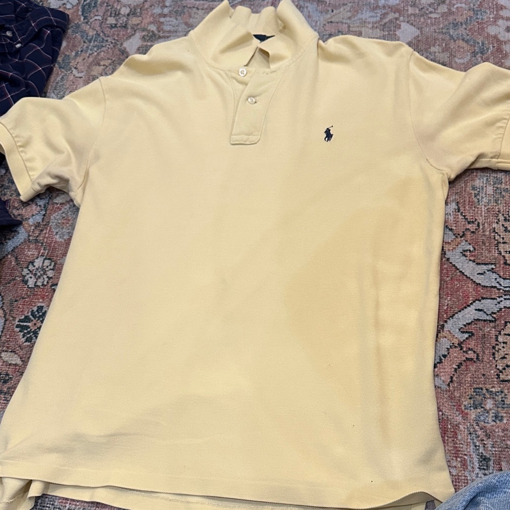 Polo by Ralph Lauren Yellow Polo Shirt